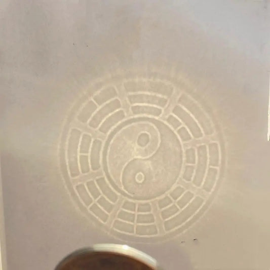 Light-Transmitting Bagua Mirror | Taosim Ritual Implement | Chinese Zodiac-LuckyCharms.Shop