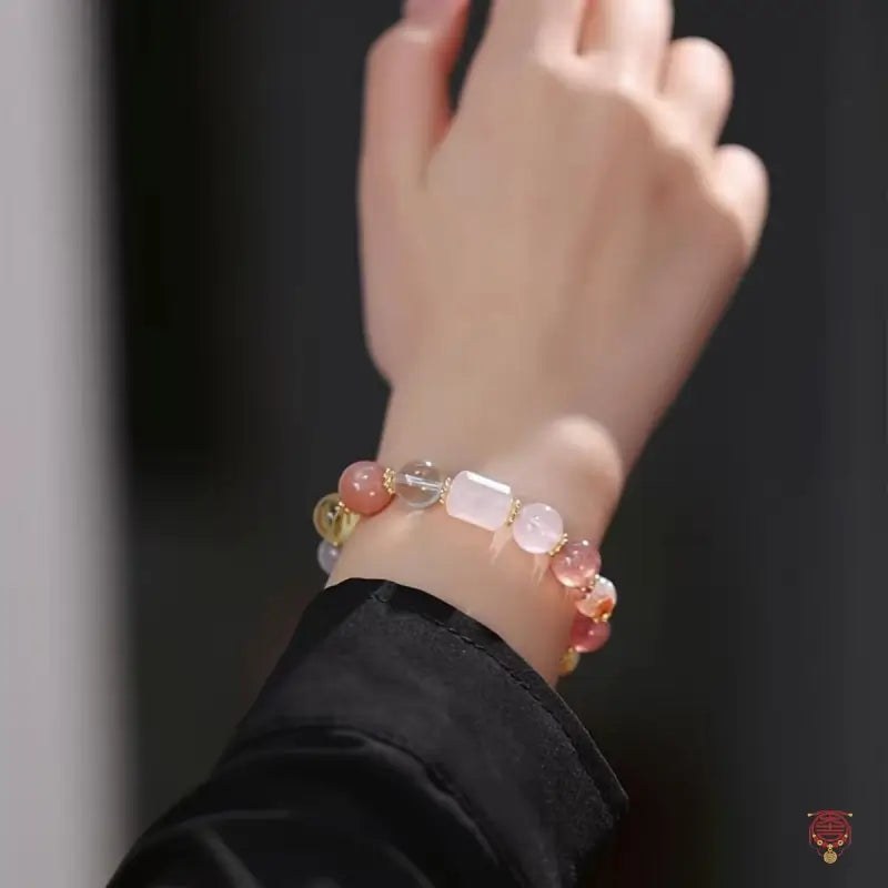 Mount Wutai Blessed Natural Multi-Gemstone "Endless Vitality" Bracelet