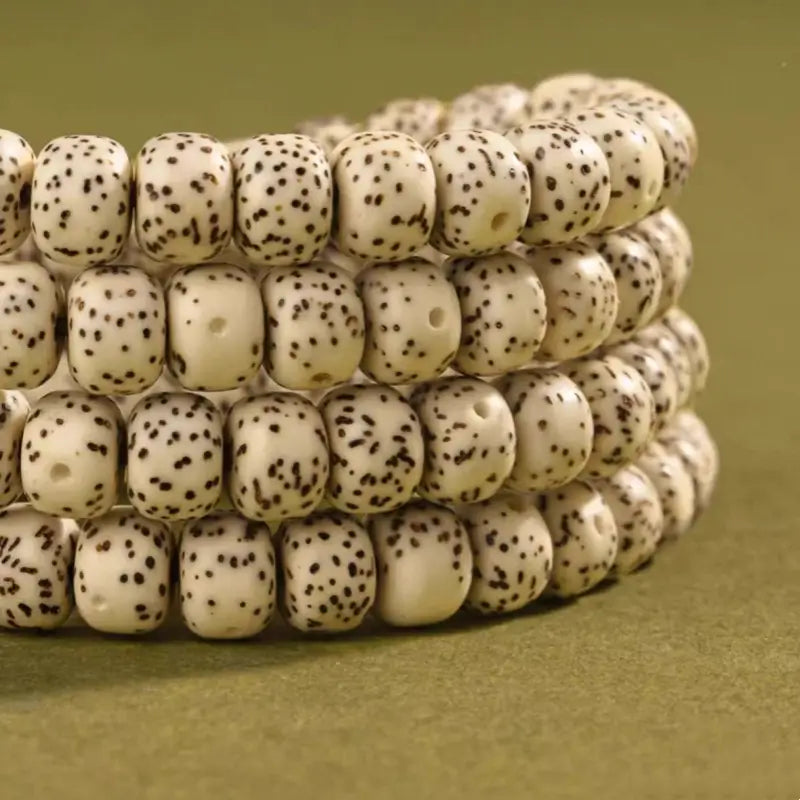 Wutai Mountain Blessing 108-Bead Star-Moon Bodhi Bracelet | Sandalwood Lotus Pendant Buddhist Mala-LuckyCharms.Shop