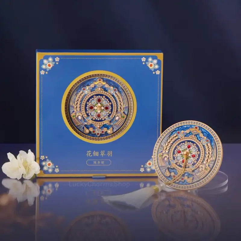 Palace Museum Pocket Mirror - Tian-Tsui Phoenix Crown Heritage Mirror