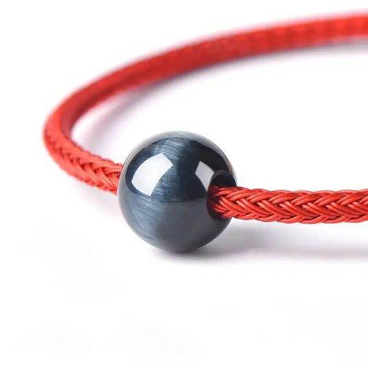 Natural Blue Tiger Eye Round Beads (Fortune-turning Beads) | DIY Jewelry Accessory-LuckyCharms.Shop