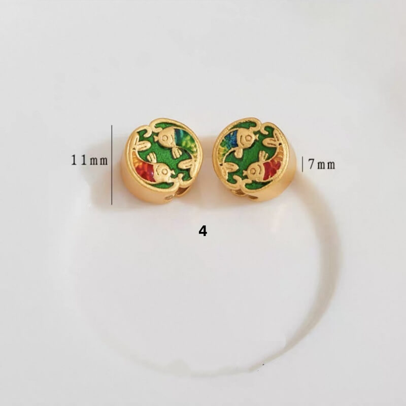 LuckyCharms Gold-plated Yearly Surplus Bracelet Accompanying Beads