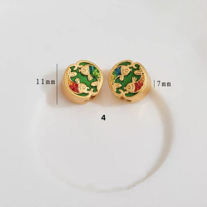 LuckyCharms Gold-plated Yearly Surplus Bracelet Accompanying Beads