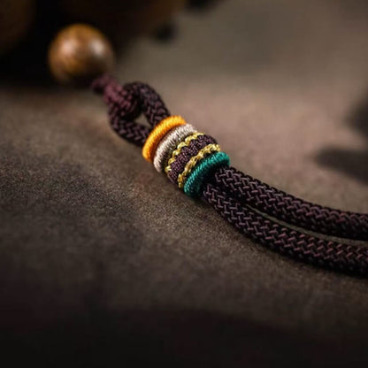 LuckyCharms Natural Lightning-struck Wood Taoist YINYANG Gourd Charm