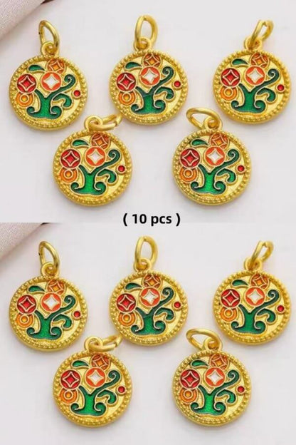 LuckyCharms Gold-Plated Money Tree Bracelet Accompanying Beads