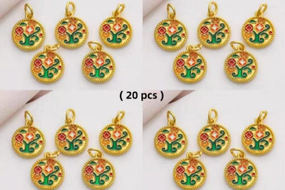 LuckyCharms Gold-Plated Money Tree Bracelet Accompanying Beads