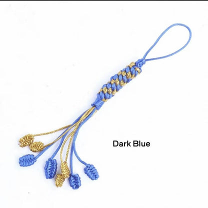 LuckyCharms Tibetan Pineapple-shaped Vajra Knot Handmade Charm