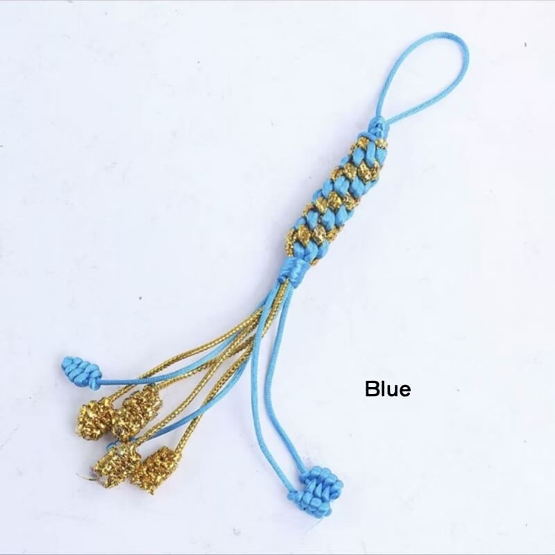 LuckyCharms Tibetan Pineapple-shaped Vajra Knot Handmade Charm