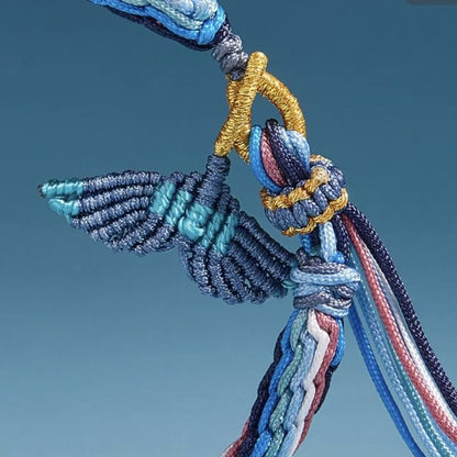 LuckyCharms Fish Tail Samsara Knot Braided Bracelet