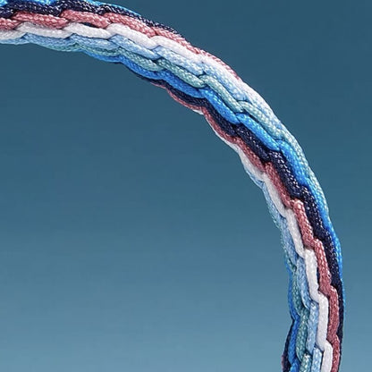 LuckyCharms Fish Tail Samsara Knot Braided Bracelet