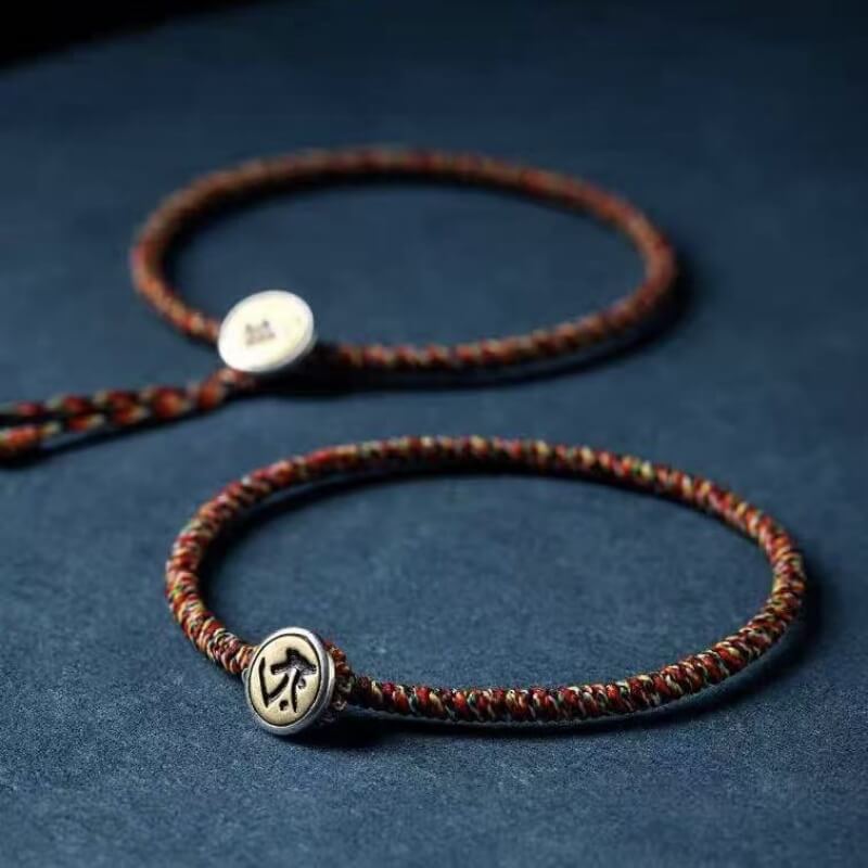 LuckyCharms Guardian Buddhas Seed Syllables Blessing Bracelet