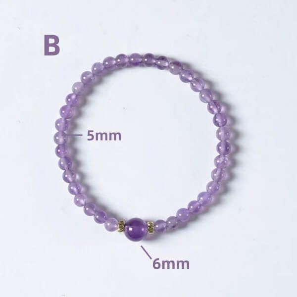 LuckyCharms Natural Garnet Fortune-Turning Beaded Bracelet