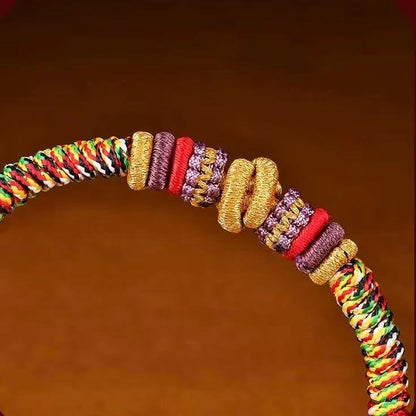 LuckyCharms Nine Vehicle Vajra Knot Braided Bracelet