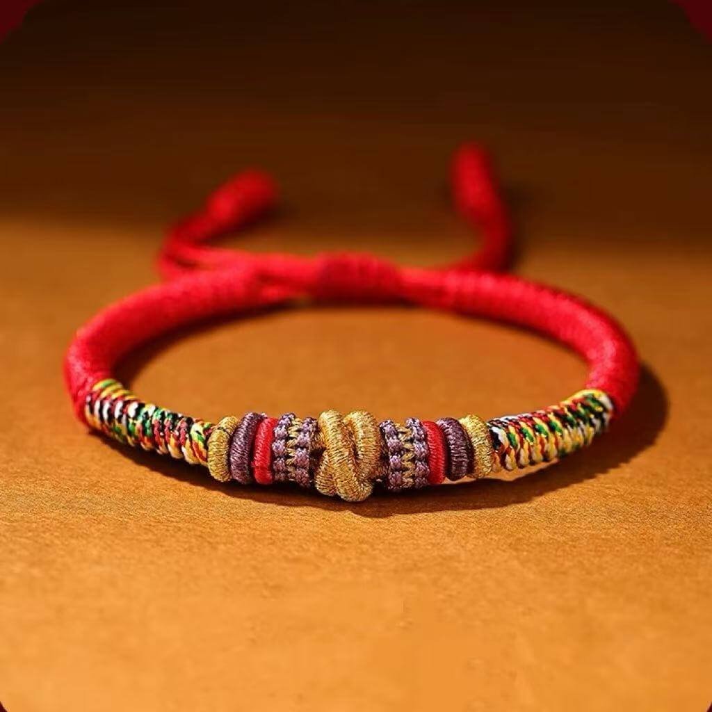 LuckyCharms Nine Vehicle Vajra Knot Braided Bracelet