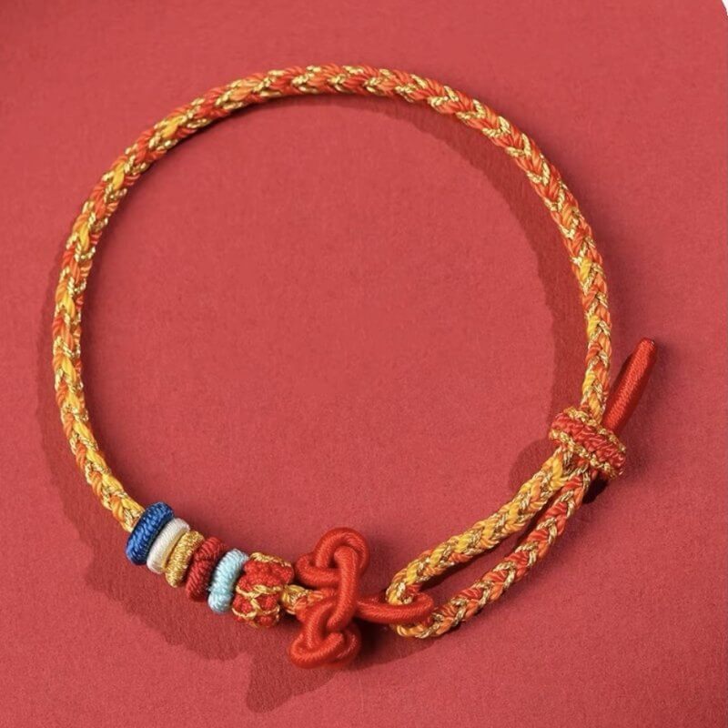 LuckyCharms Wisdom Knot Blessing Braided Hand Rope