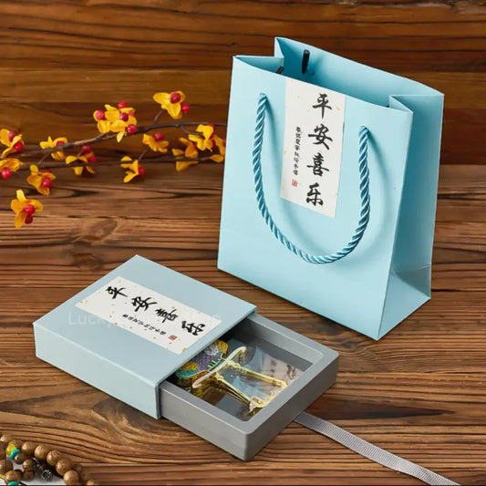 Anti-Oxidation Floating Jewelry Display Box & Tote Gift Set