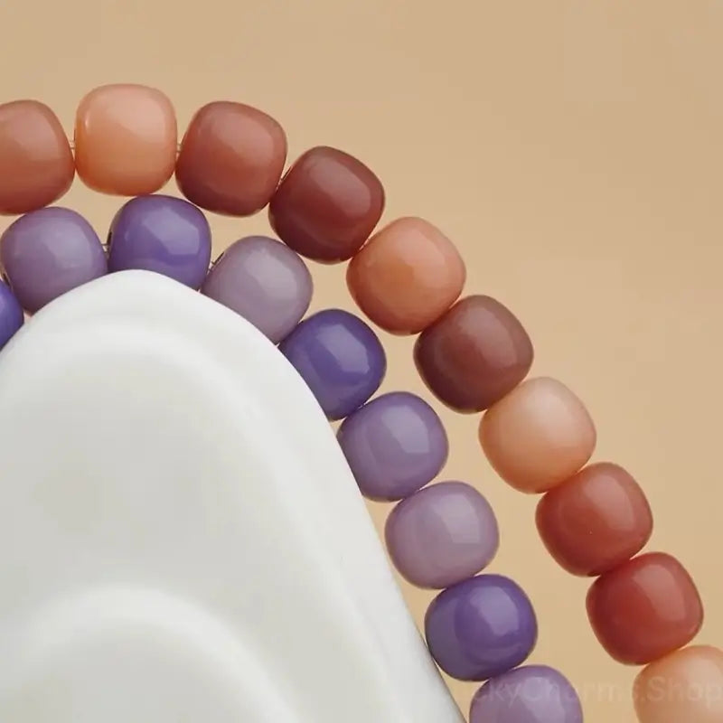 Bracelet multi-tours Bodhi Mantra Tibétain - Fil béni du Palais du Potala