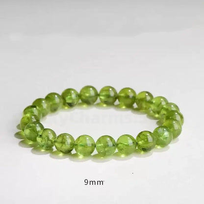 Natural Peridot Green Beaded multi-strand Bracelet for Success Love Health-LuckyChams.Shop
