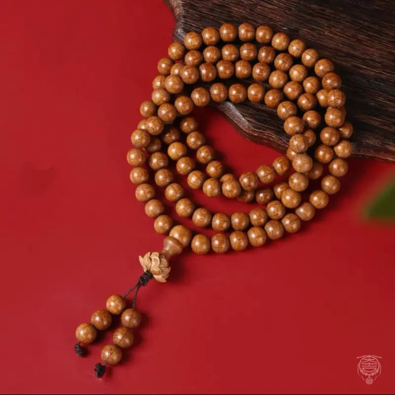 Mountain Heritage 108 Dragon Wood Mala - Six & Nine Ridge Options