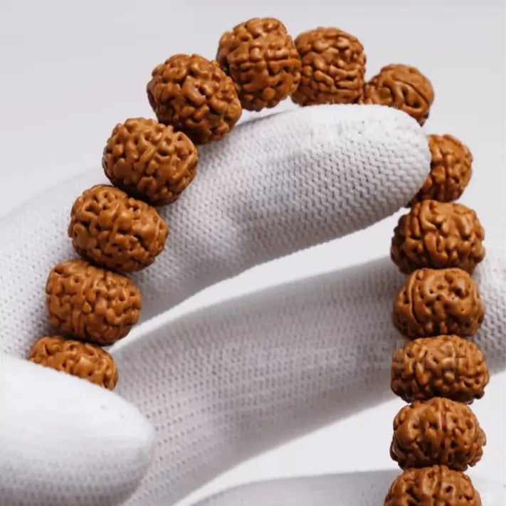 Men's Vajra Bodhi Seeds Handheld Buddhist Prayer Success & Luck Bracelet-LuckyCharms.Shop