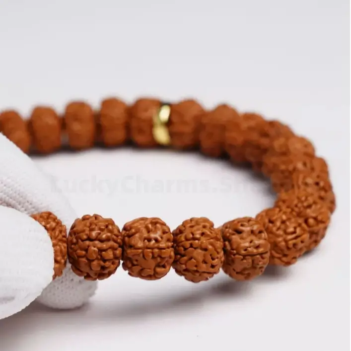 Men's Vajra Bodhi Seeds Handheld Buddhist Prayer Success & Luck Bracelet-LuckyCharms.Shop