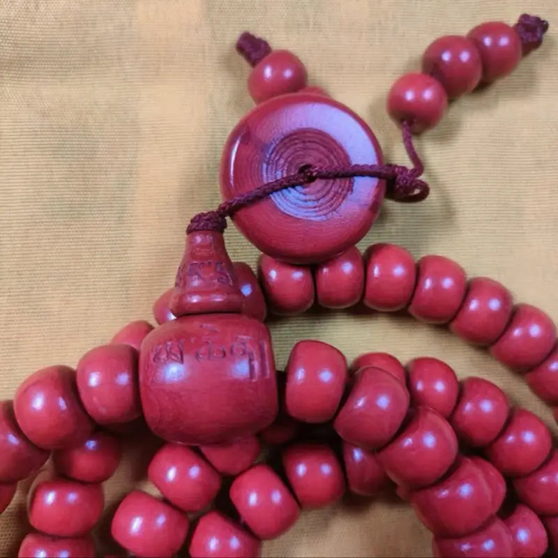 Yarchen Gar Enpowered Danzhe Conference Memorial Rosary | Collectible Tibetan Cultural Token-LuckyCharms.Shop