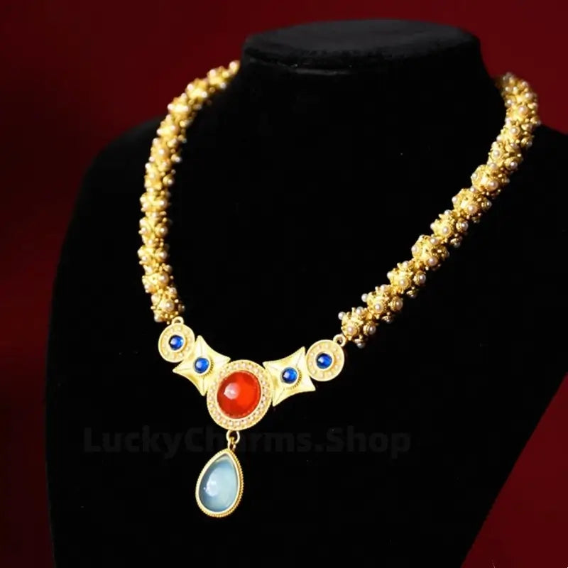 National Museum of China Li Jingxun AR Necklace Refrigerator Magnet-LuckyCharms.Shop