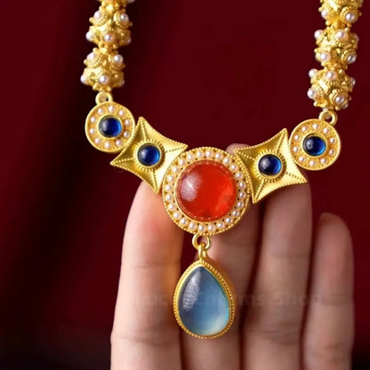 National Museum of China Li Jingxun AR Necklace Refrigerator Magnet-LuckyCharms.Shop