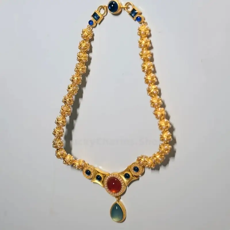 National Museum of China Li Jingxun AR Necklace Refrigerator Magnet-LuckyCharms.Shop