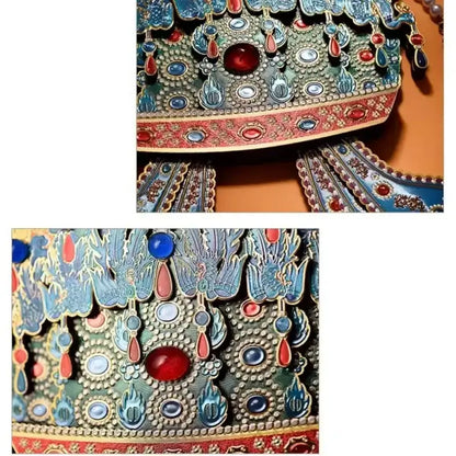 Empress Phoenix Crown Wooden Refrigerator Magnet-LuckyCharms.Shop