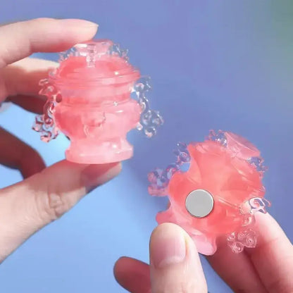 Nanjing Museum Pink Jadeite Dragon-Phoenix Censer Refrigerator Magnet-LuckyCharms.Shop