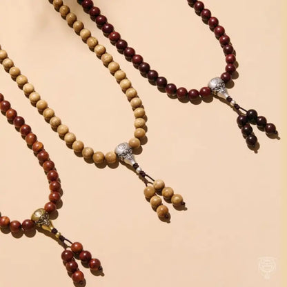 Bracelet mala en bois Imperial Heritage 108 - palissandre, bois de santal et nanmu