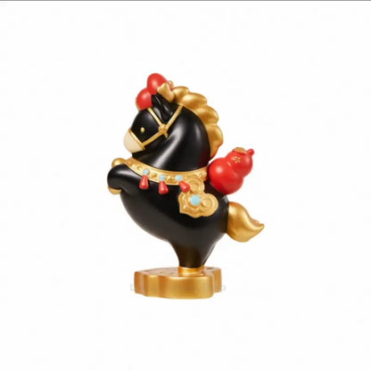 The Palace Museum Little Fortune Horse Figurine | Tang Dynasty Inspired 3-Style Lucky Decor | Year of the Horse Gift