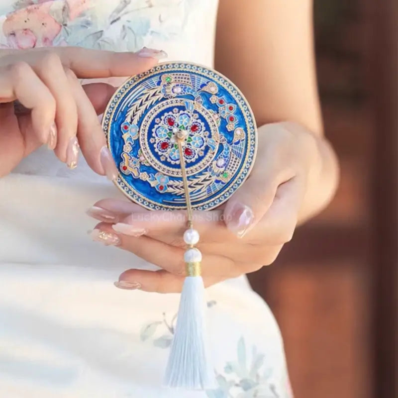 Palace Museum Pocket Mirror - Tian-Tsui Phoenix Crown Heritage Mirror