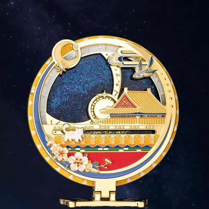 Forbidden City Time Perpetual Calendar Fridge Magnet from The Palace Museum-LuckyCharms.Shop