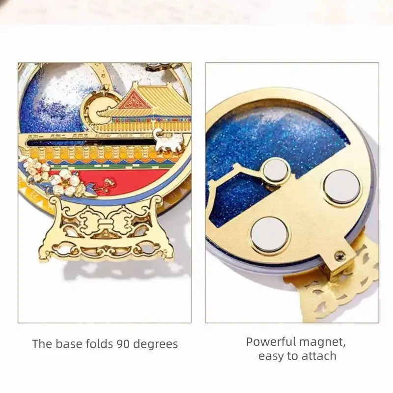 Forbidden City Time Perpetual Calendar Fridge Magnet from The Palace Museum-LuckyCharms.Shop