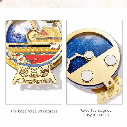 Forbidden City Time Perpetual Calendar Fridge Magnet from The Palace Museum-LuckyCharms.Shop