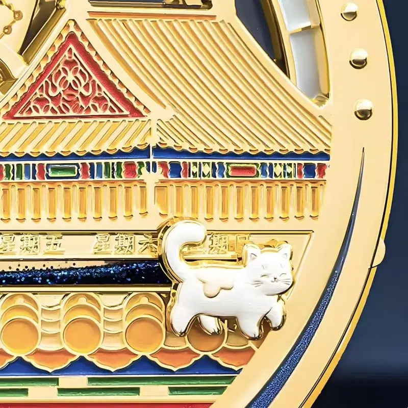 Forbidden City Time Perpetual Calendar Fridge Magnet from The Palace Museum-LuckyCharms.Shop