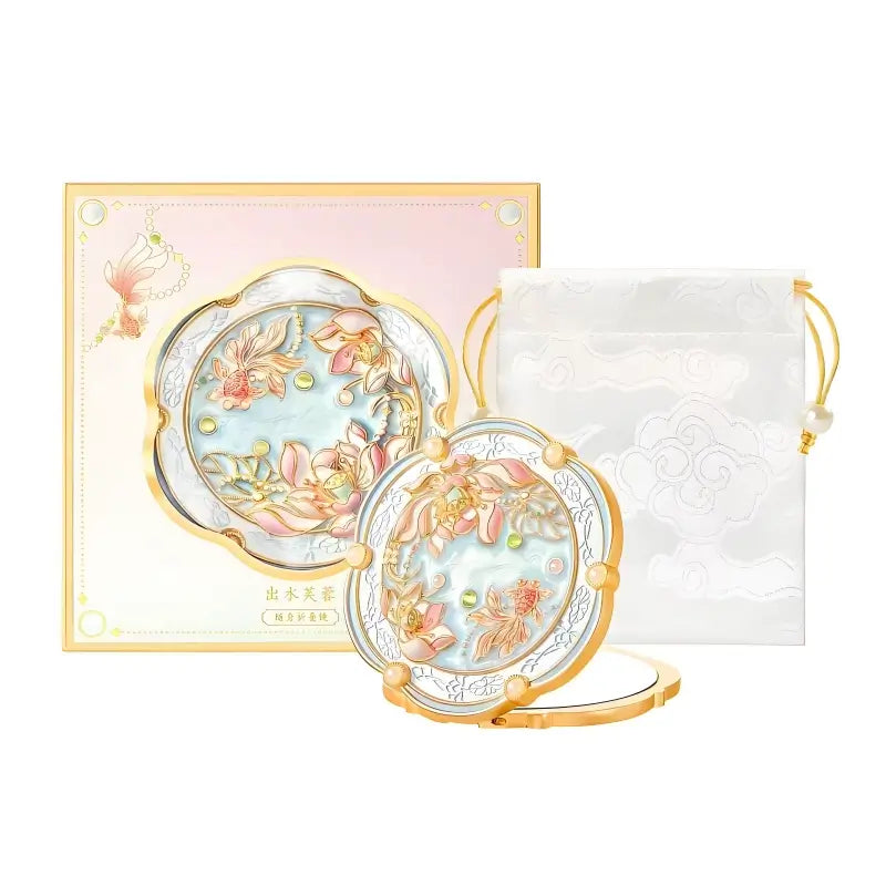 Sparrows & Flowering Branches Small Mirror from The Palace Museum-LuckyCharms.Shop