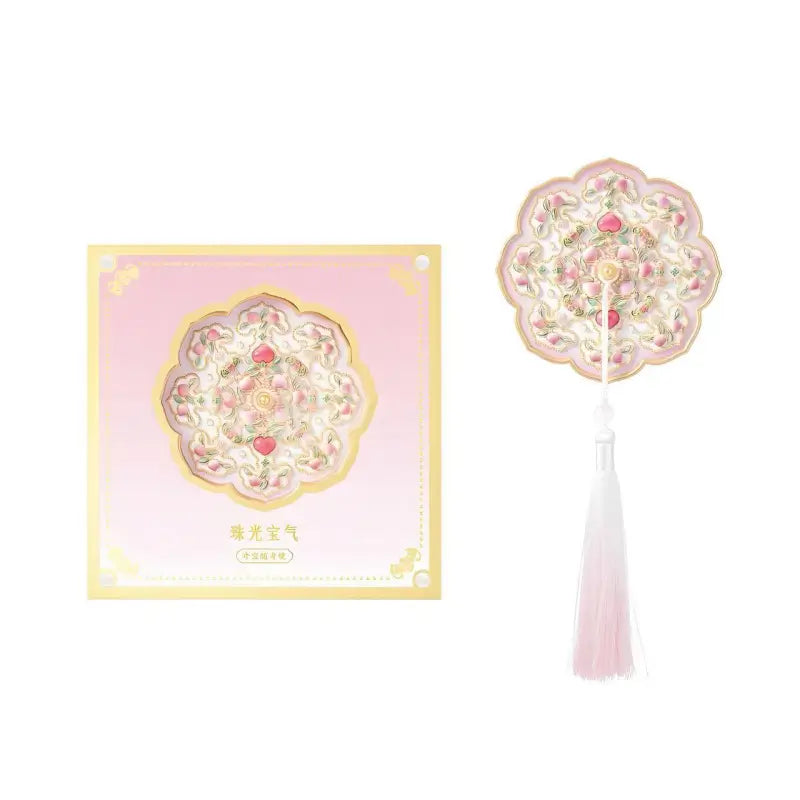 Sparrows & Flowering Branches Small Mirror from The Palace Museum-LuckyCharms.Shop