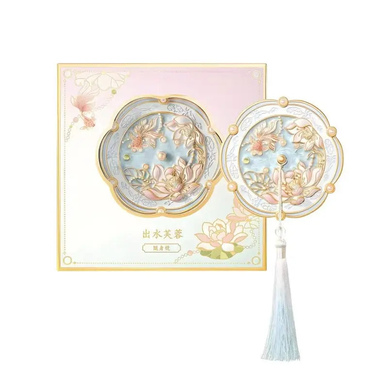 Sparrows & Flowering Branches Small Mirror from The Palace Museum-LuckyCharms.Shop