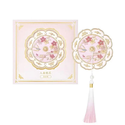 Sparrows & Flowering Branches Small Mirror from The Palace Museum-LuckyCharms.Shop