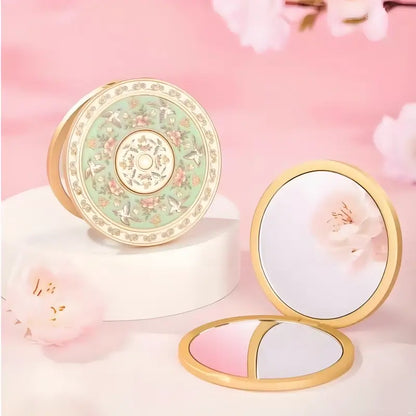 Sparrows & Flowering Branches Small Mirror from The Palace Museum-LuckyCharms.Shop