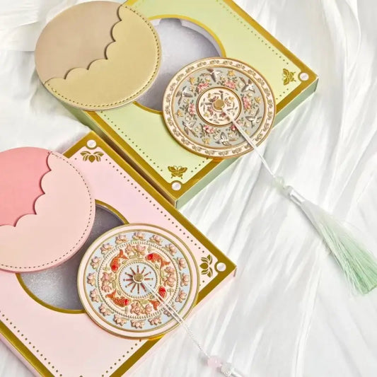 Sparrows & Flowering Branches Small Mirror from The Palace Museum-LuckyCharms.Shop