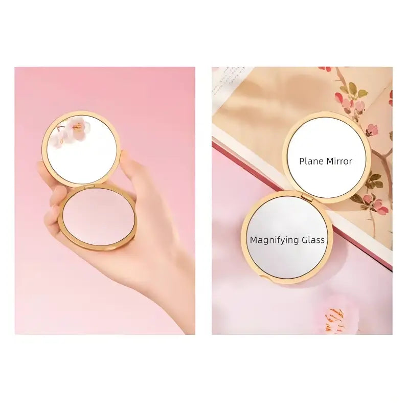 Sparrows & Flowering Branches Small Mirror from The Palace Museum-LuckyCharms.Shop