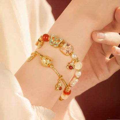 Palace Museum Imperial Treasure Butterfly Pearl Bracelet