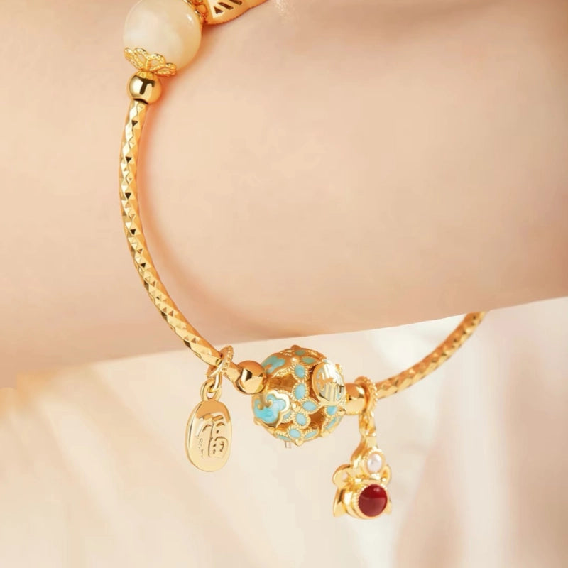 Palace Museum Imperial Treasure Butterfly Pearl Bracelet
