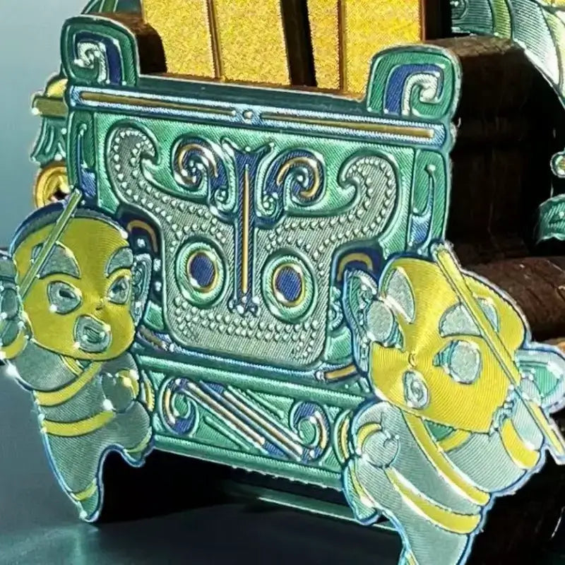 Bronze Divine Tree Lucky Draw Fridge Magnet from The Sanxingdui Museum-LuckyCharms.Shop