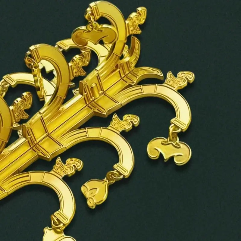 Sanxingdui Sacred Tree Refrigerator Magnet from the Sanxingdui Museum-LuckyCharms.Shop