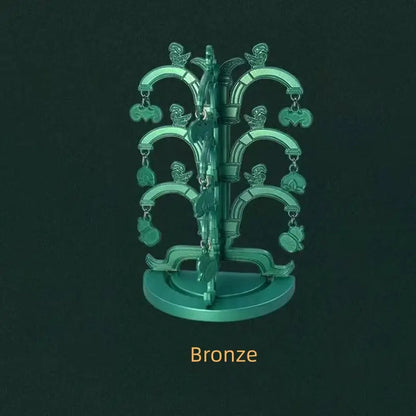 Sanxingdui Sacred Tree Refrigerator Magnet from the Sanxingdui Museum-LuckyCharms.Shop